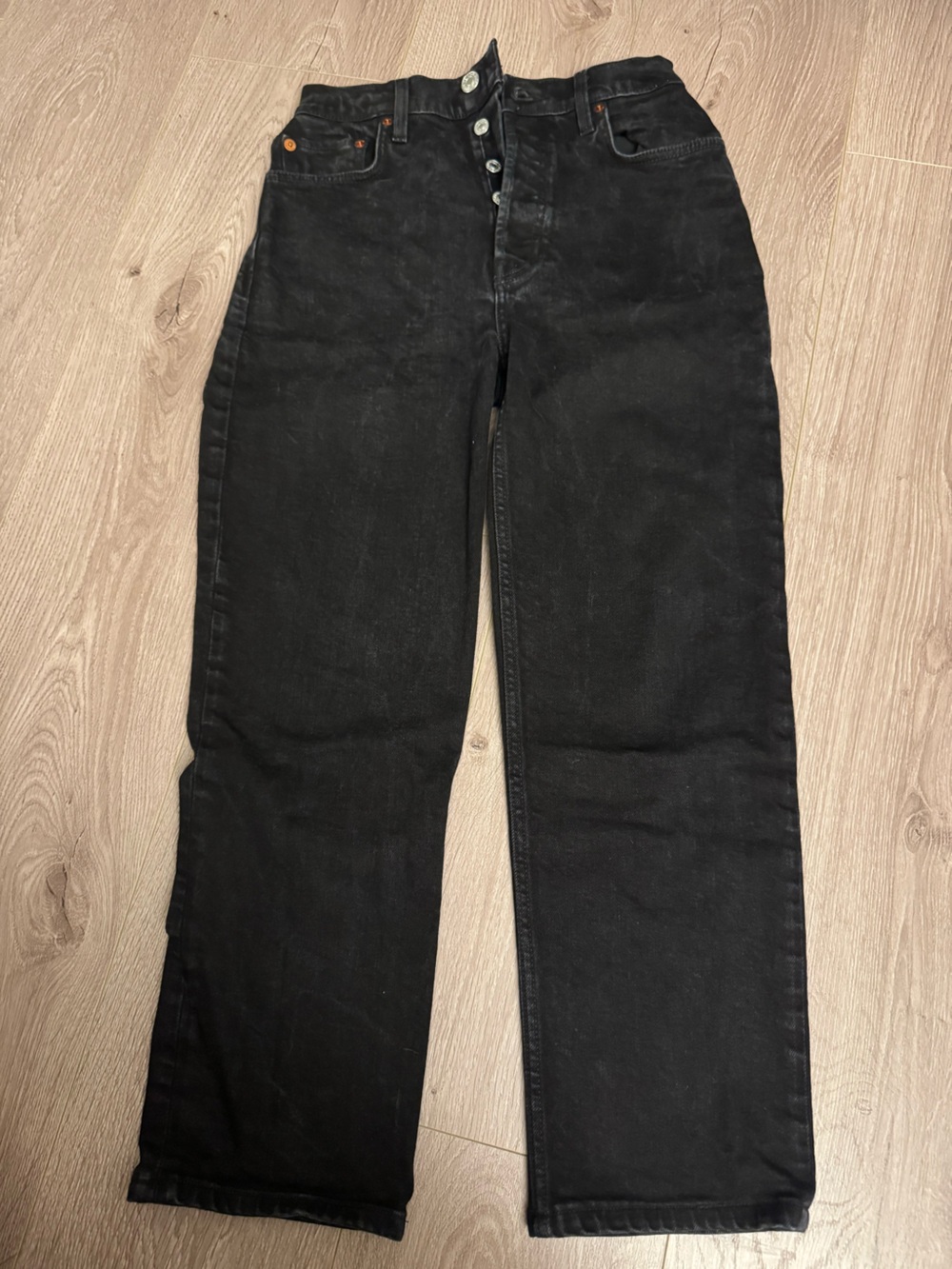 RE/DONE Black Jeans